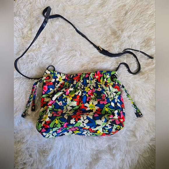 Kate Spade Floral Crossbody Bag with Drawstring - Picture 2 of 3